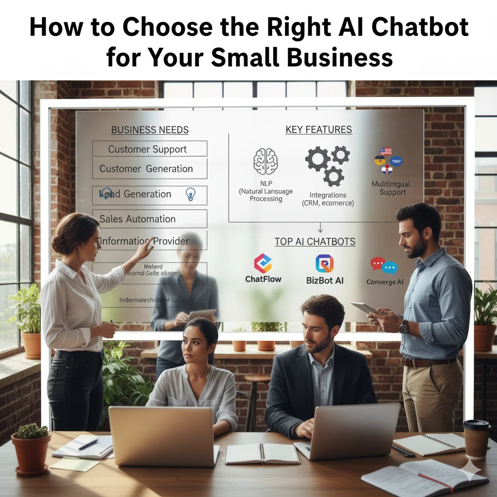 A chart comparing chatbot pricing models to help choose the right chatbot for small business.